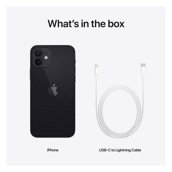 New Apple iPhone 12 (128GB - 4GB RAM) - Black – Image 4