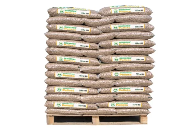 Palette BIOENERGIE PELLETS (66 sacs de 15kg) – Image 2